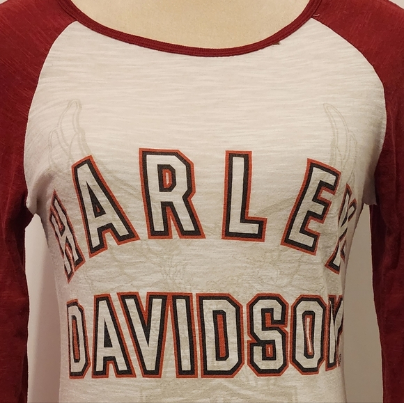 Harley-Davidson 3/4 sleeve tee - Picture 4 of 5